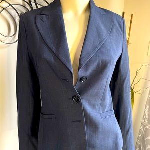 Size 2 Navy Pinstripe Jacket